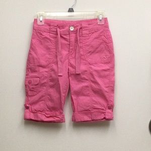 Pink Arizona Jeanco Cargo Shorts